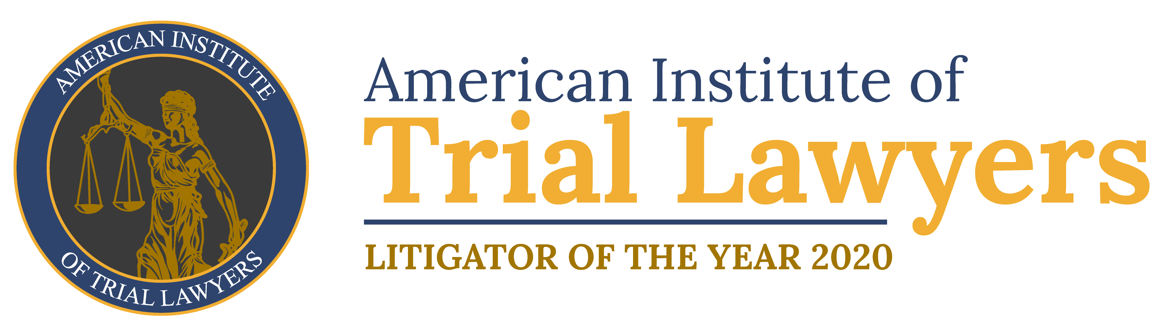 American Institute of Trial Lawyers 2020 Litigator of the Year