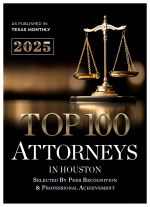 Texas Monthly, Top 100 Attorneys In Houston